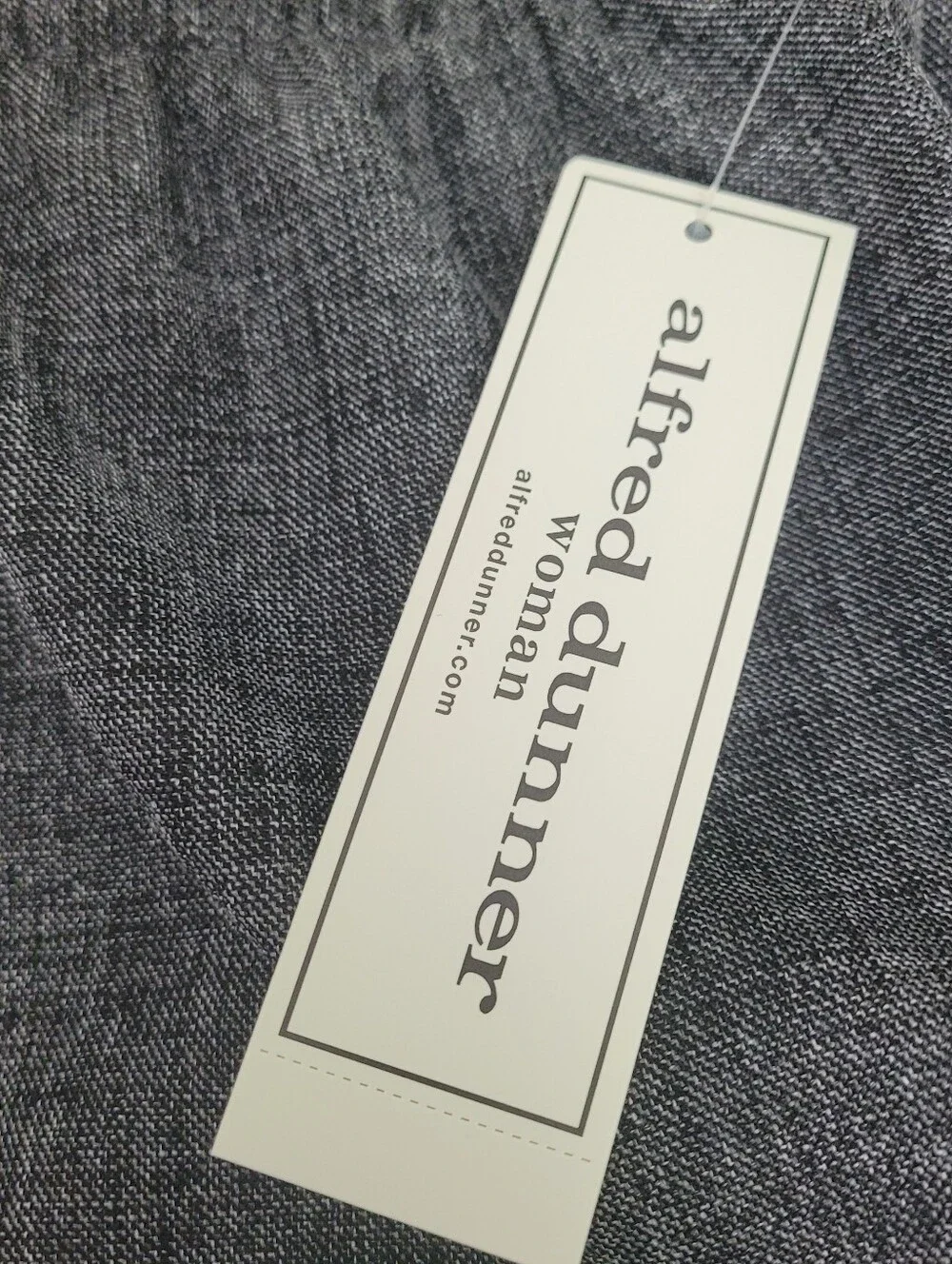 Alfred Dunner NWT Charcoal Classic Fit Short Proportioned Slacks - Picture 3 of 9